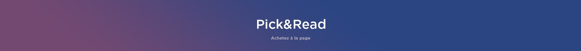 Achetez à la page vos ebooks